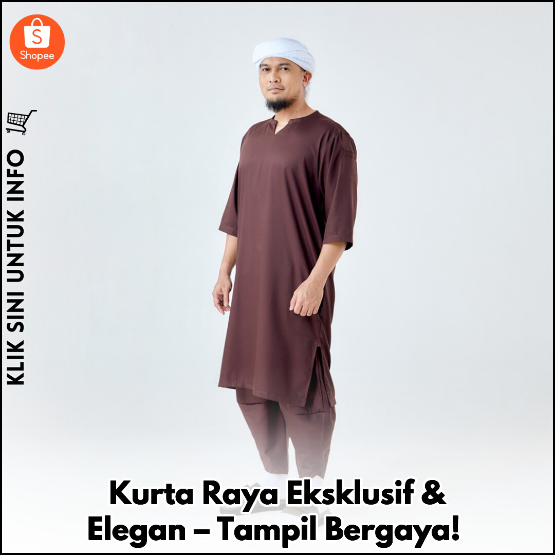Kurta Raya Eksklusif & Elegan – Tampil Bergaya!