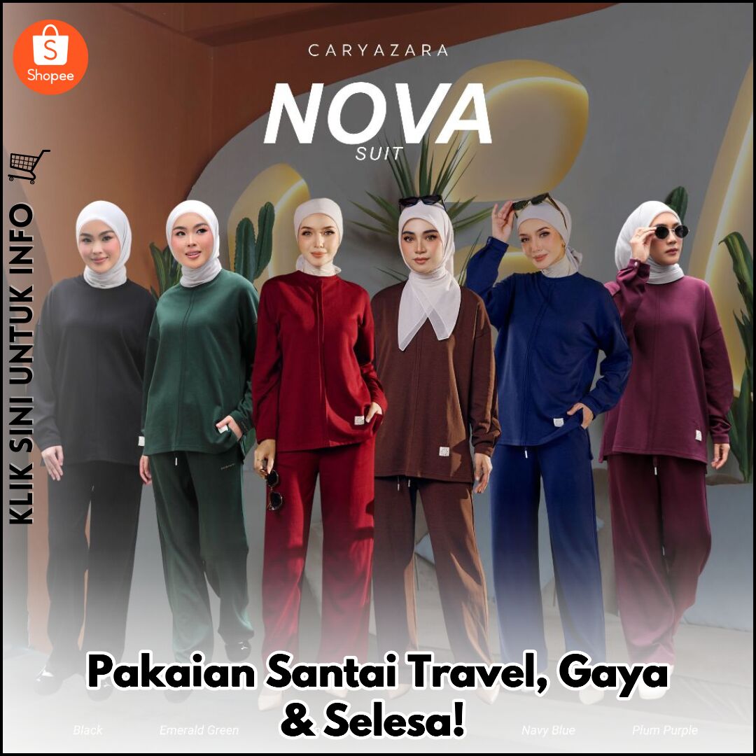 Nova Suit: Gaya Santai & Kemas Travel