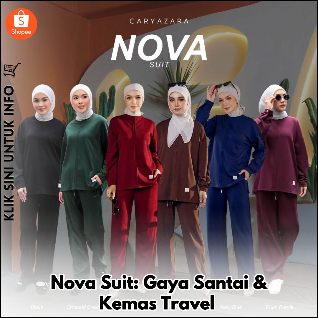 Nova Suit: Gaya Santai & Kemas Travel