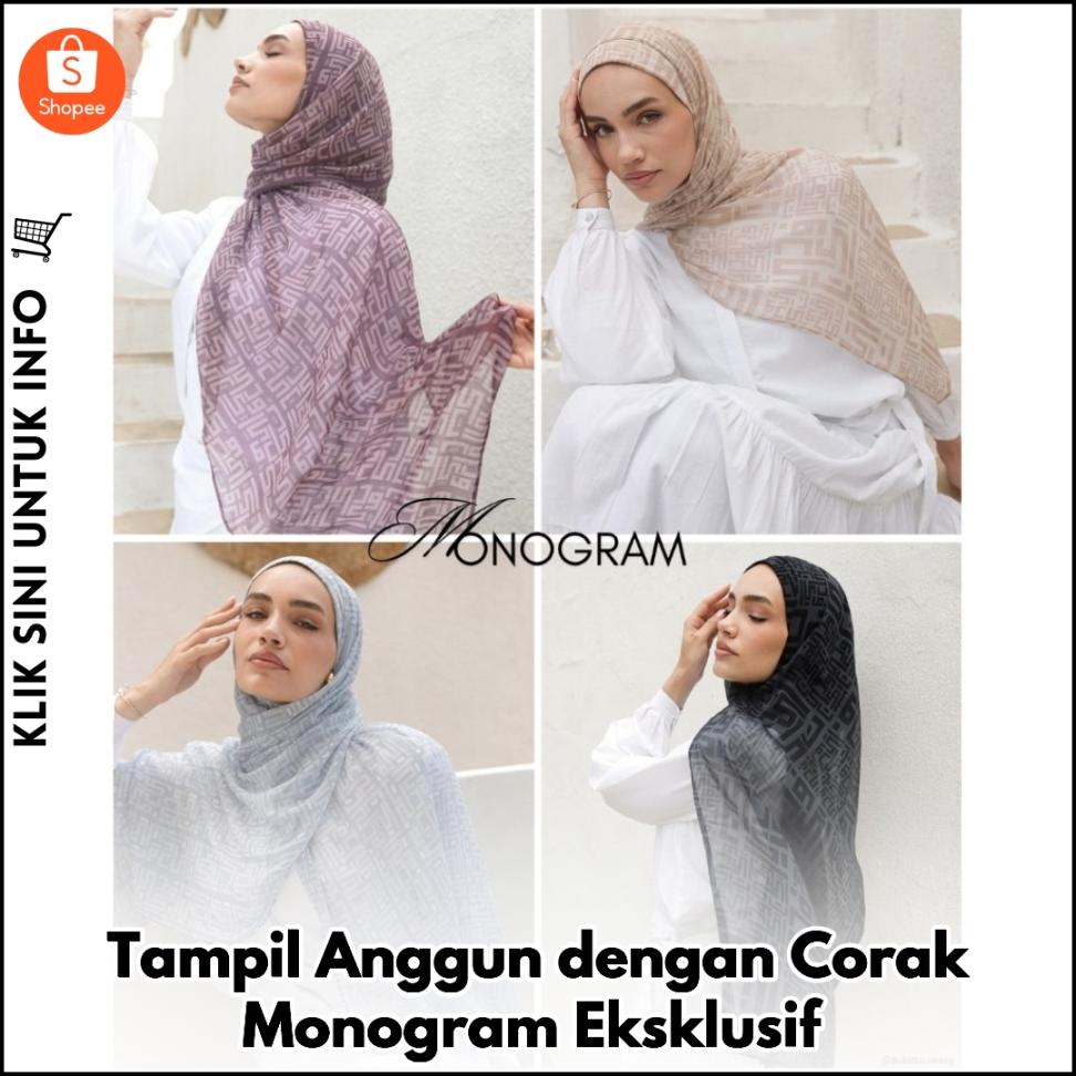 Tampil Anggun dengan Corak Monogram Eksklusif