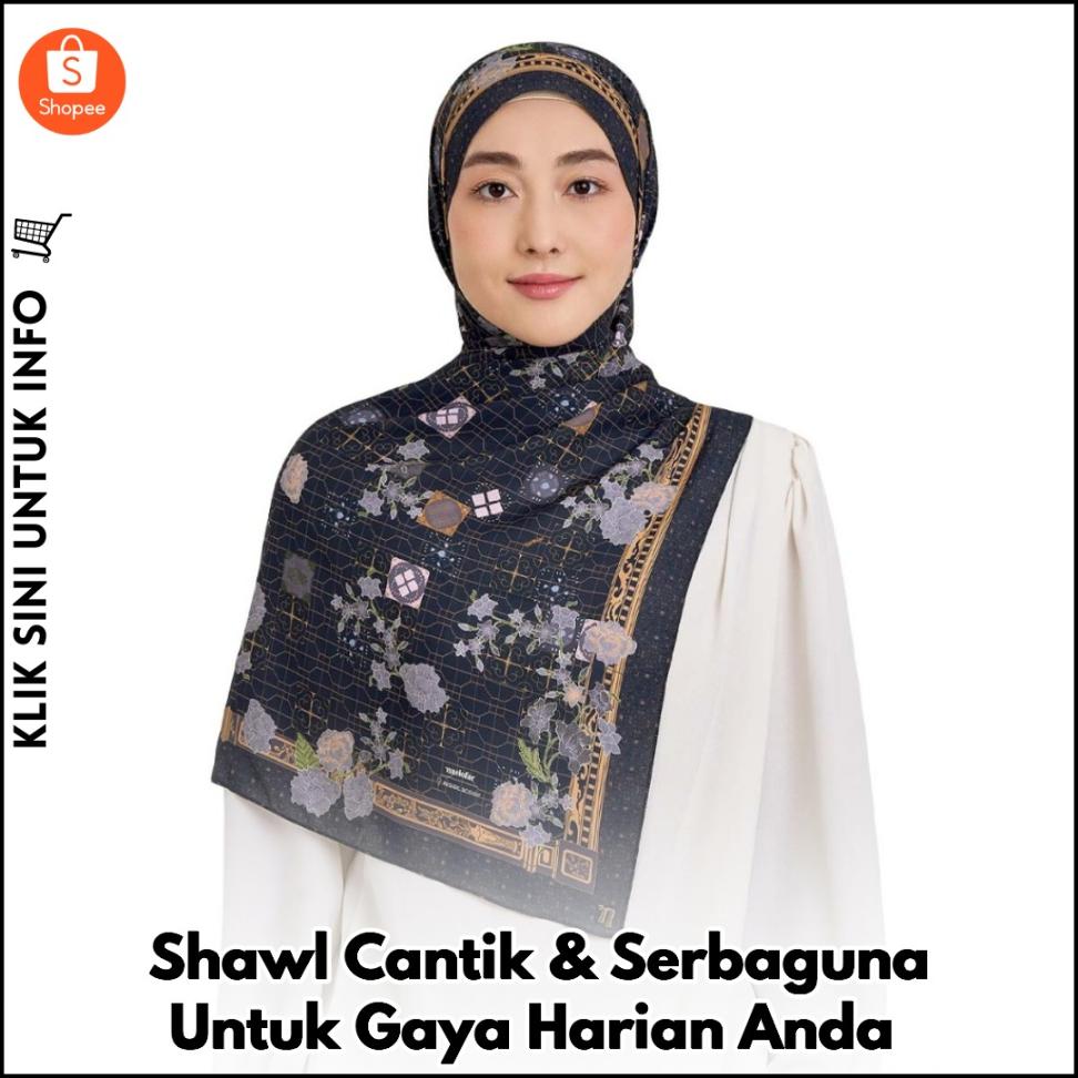 Shawl Cantik & Serbaguna Untuk Gaya Harian Anda
