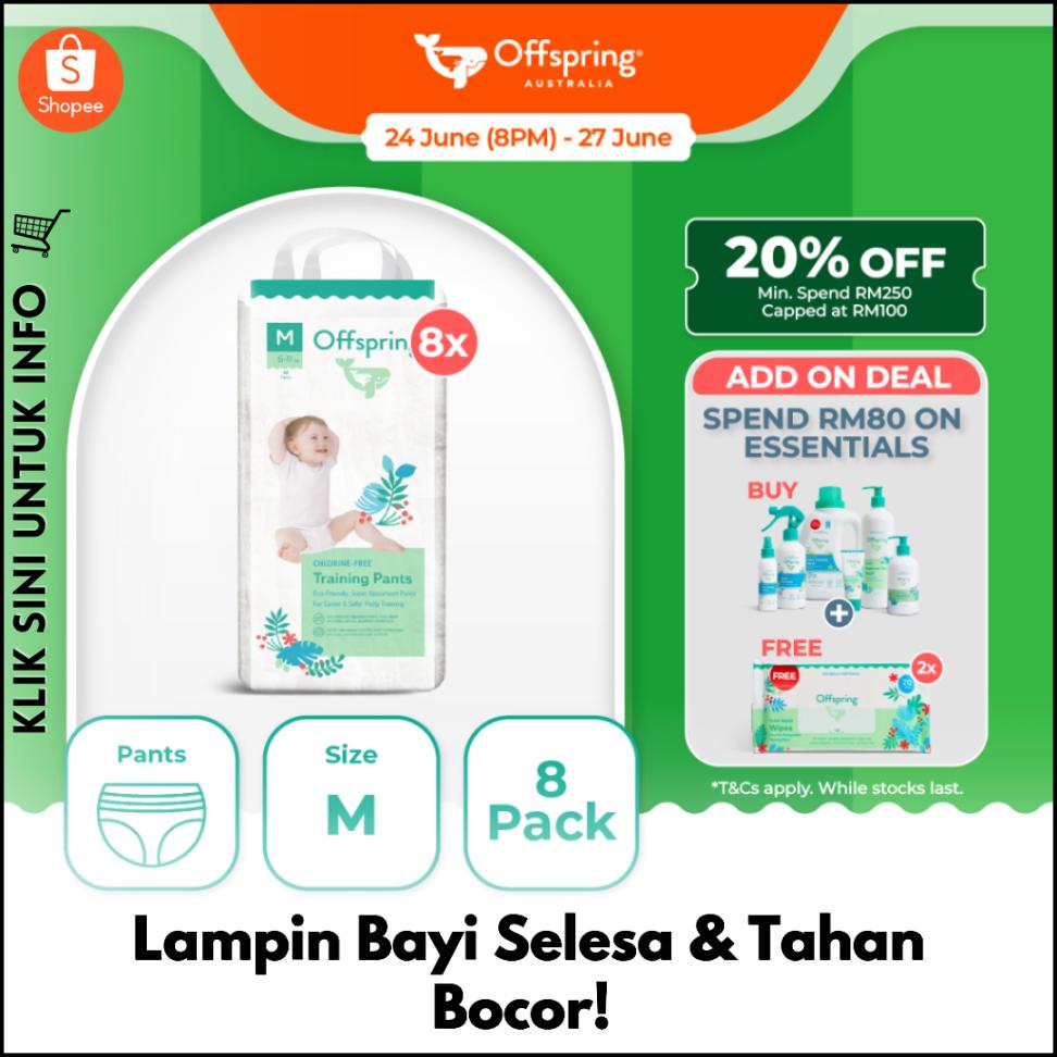 Lampin Bayi Selesa & Tahan Bocor!