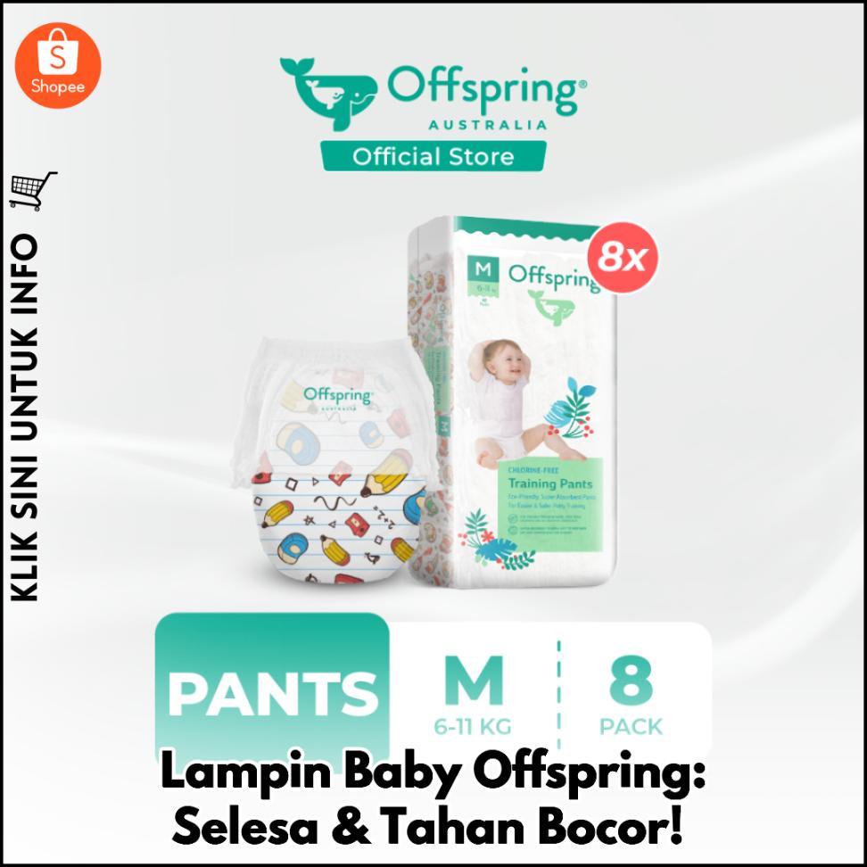 Lampin Baby Offspring: Selesa & Tahan Bocor!