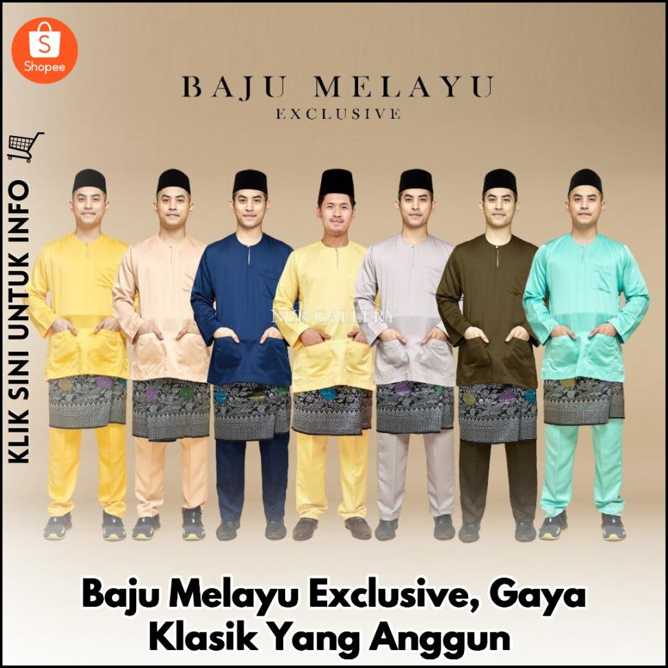 Baju Melayu Exclusive, Gaya Klasik Yang Anggun