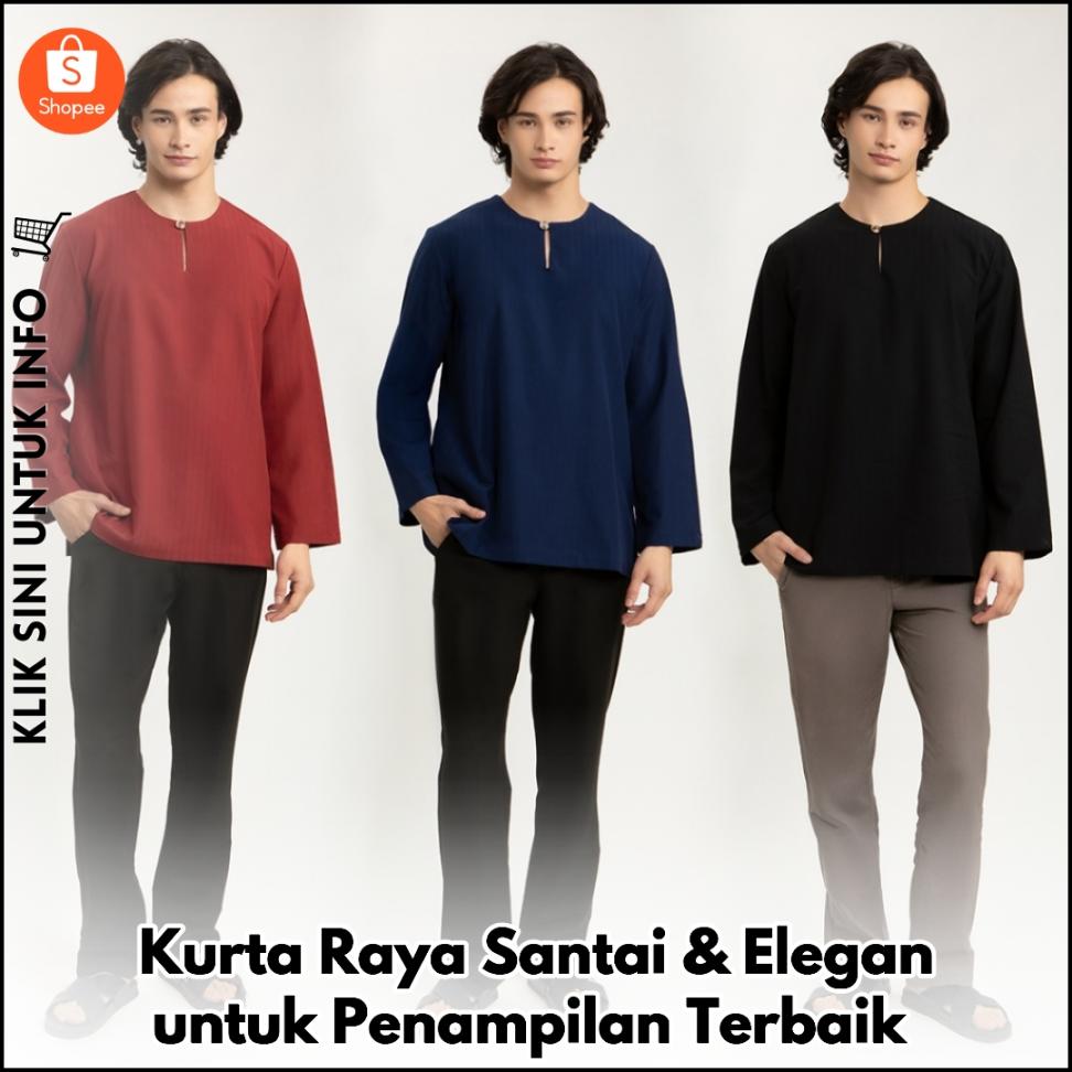 Kurta Raya Santai & Elegan untuk Penampilan Terbaik