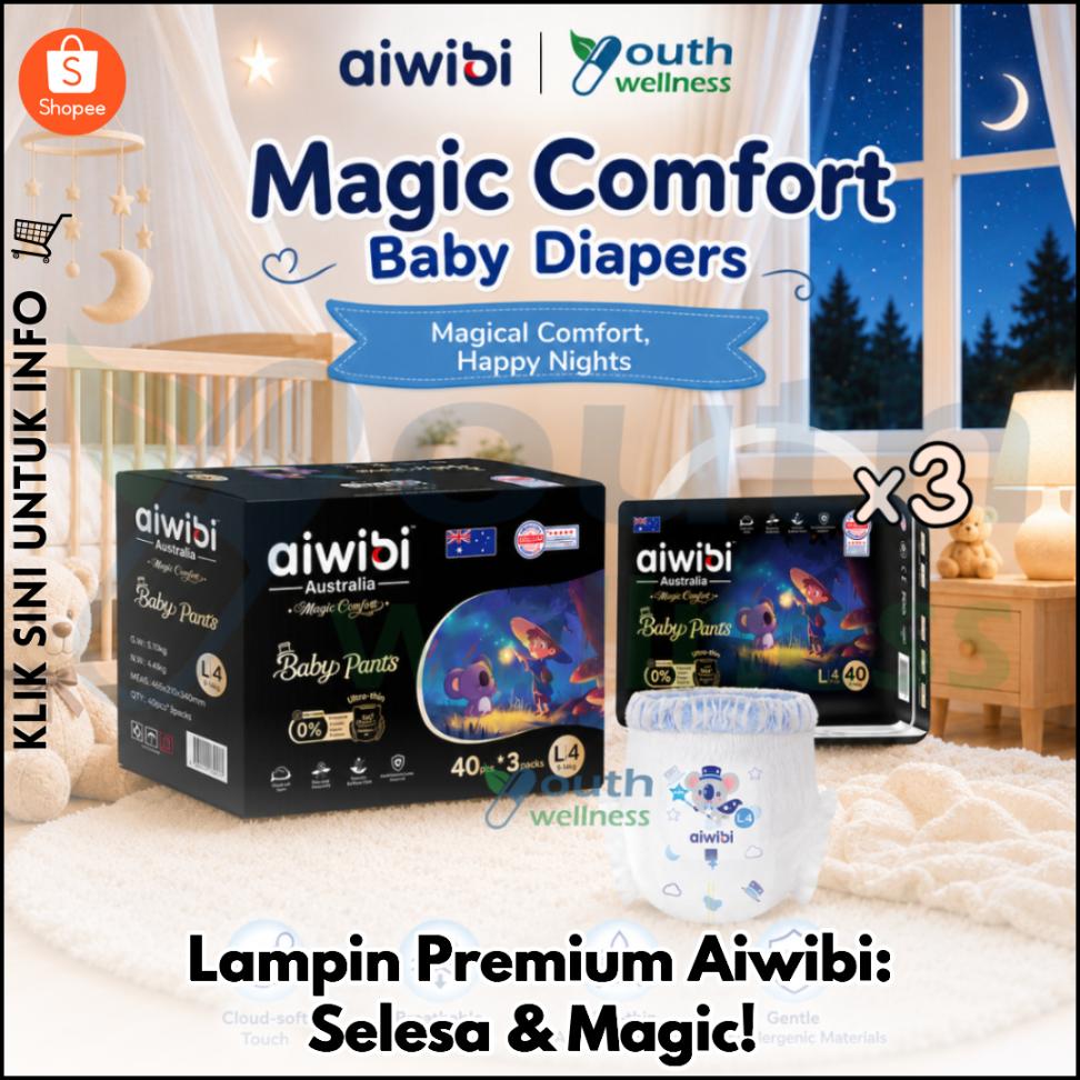 Lampin Premium untuk Si Kecil, Selesa Sepanjang Hari!