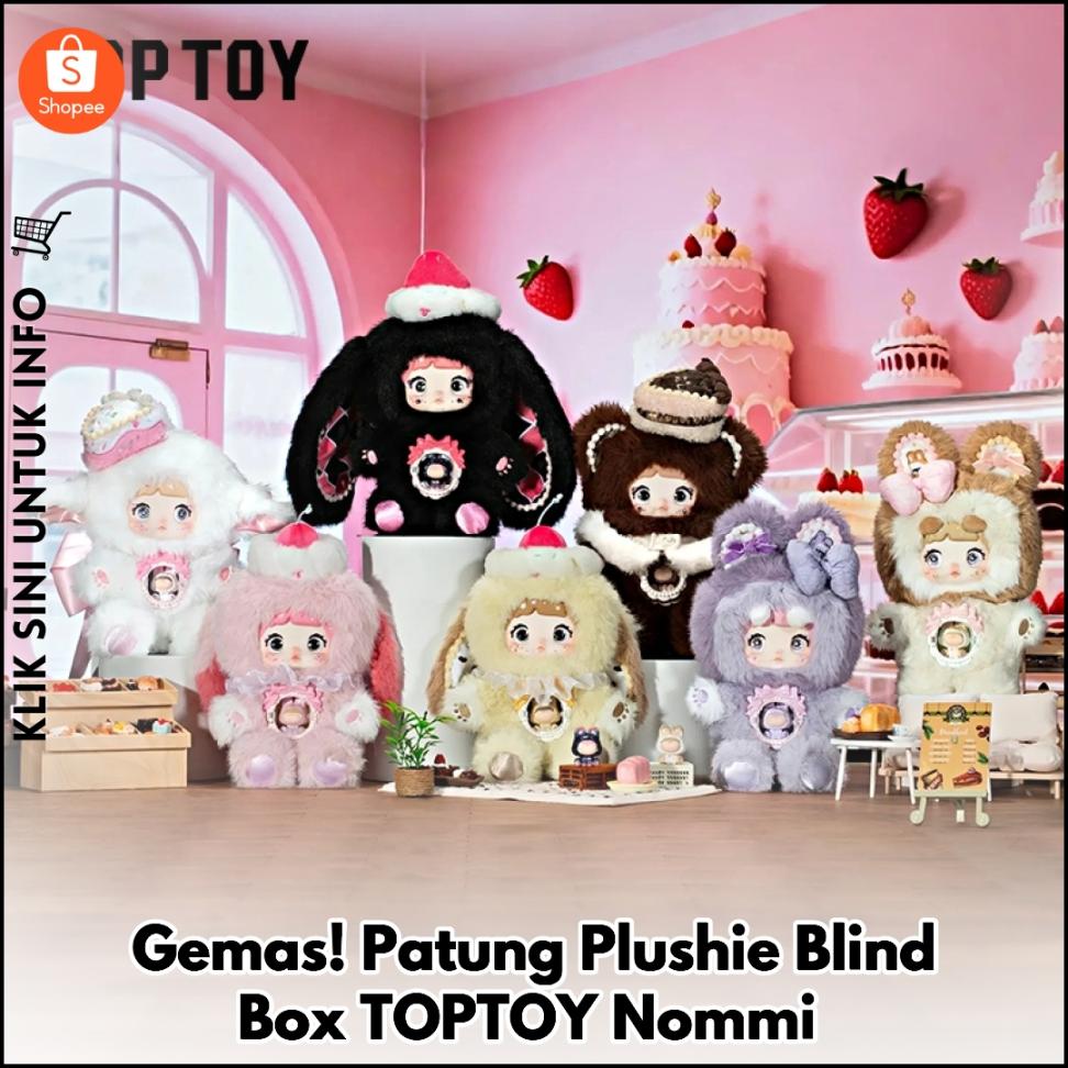 Gemas! Patung Plushie Blind Box TOPTOY Nommi