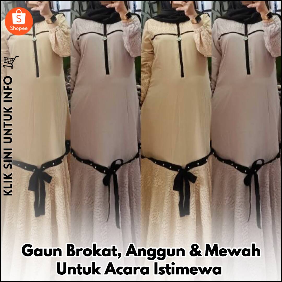 Gaun Brokat, Anggun & Mewah Untuk Acara Istimewa