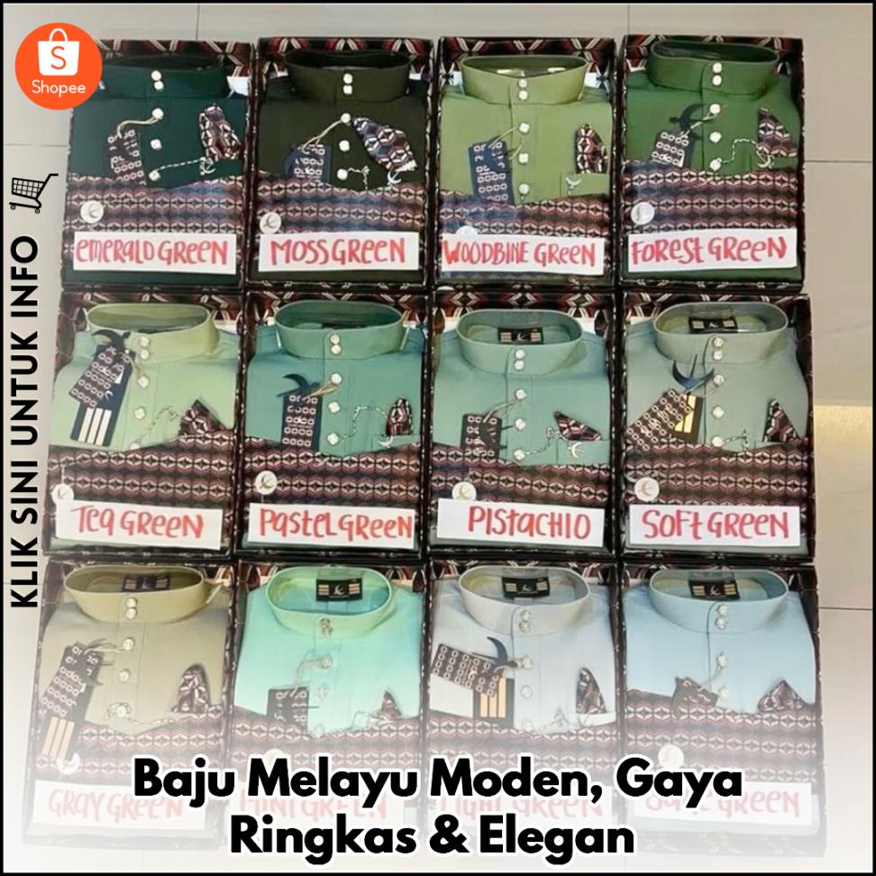Baju Melayu Moden, Gaya Ringkas & Elegan