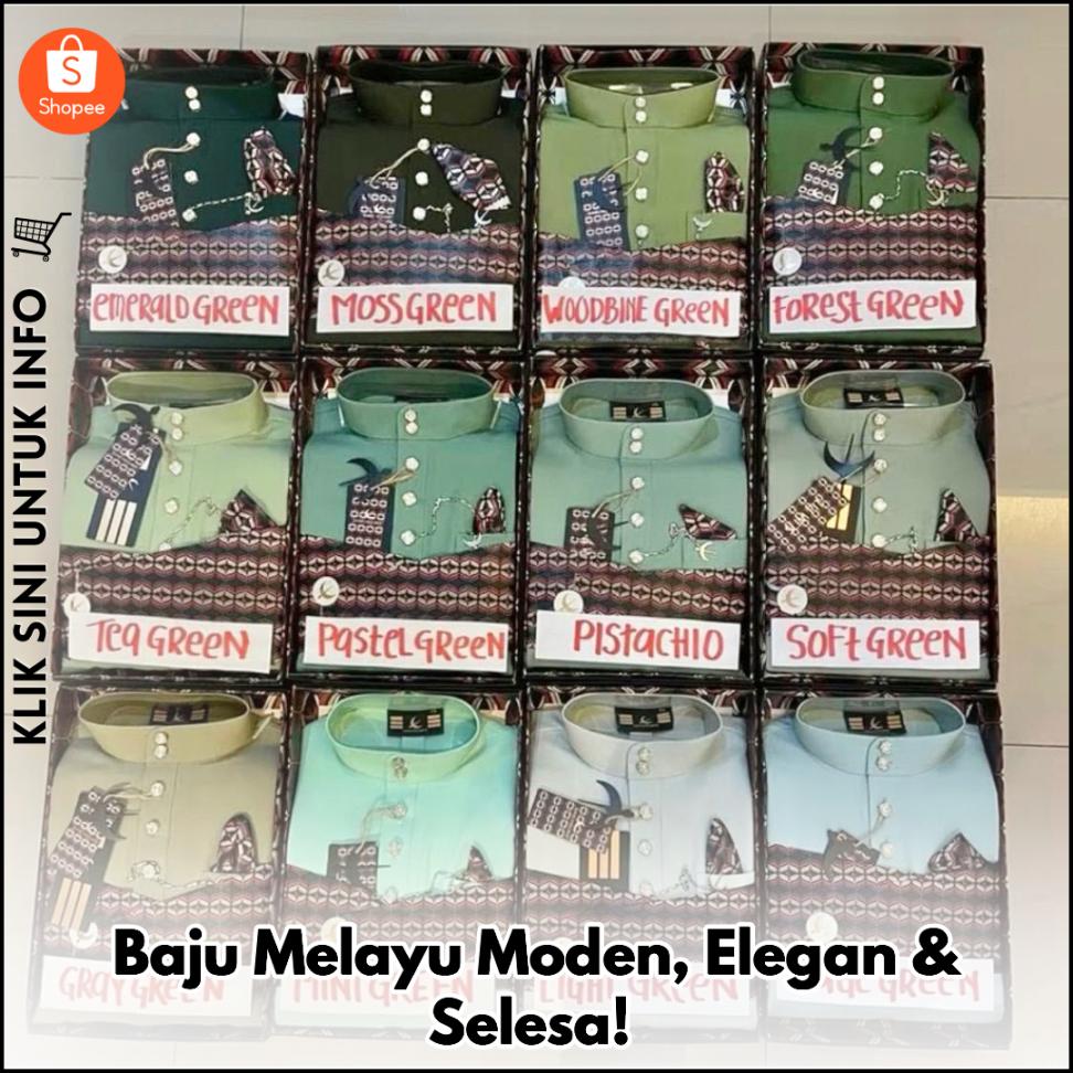 Baju Melayu Moden, Elegan & Selesa!