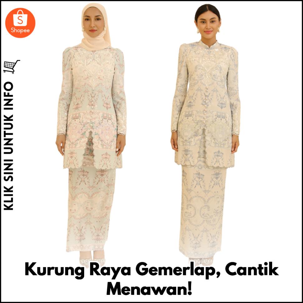 Kurung Raya Gemerlap, Cantik Menawan!