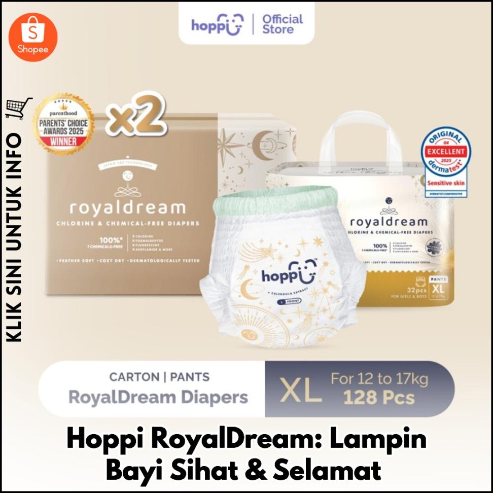 Hoppi RoyalDream: Lampin Bayi Sihat & Selamat