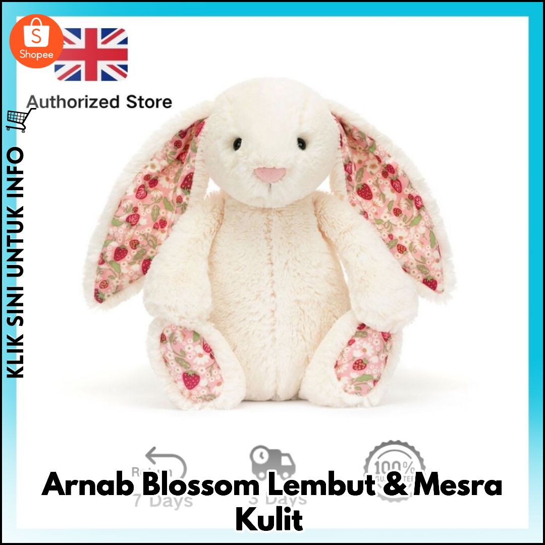 Arnab Blossom Lembut & Mesra Kulit