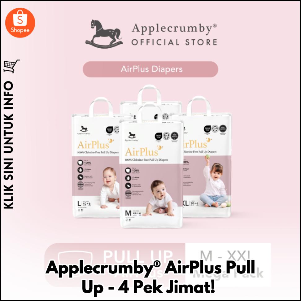 Applecrumby® AirPlus Pull Up - 4 Pek Jimat!