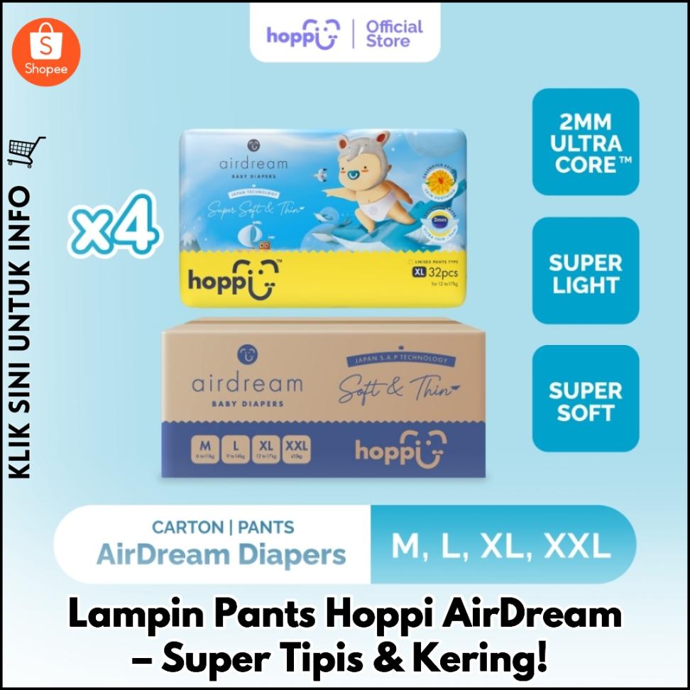 Lampin Pants Hoppi AirDream – Super Tipis & Kering!