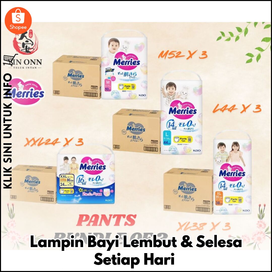 Lampin Bayi Lembut & Selesa Setiap Hari