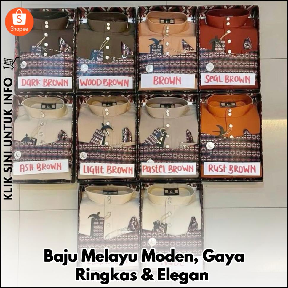 Baju Melayu Moden, Gaya Ringkas & Elegan