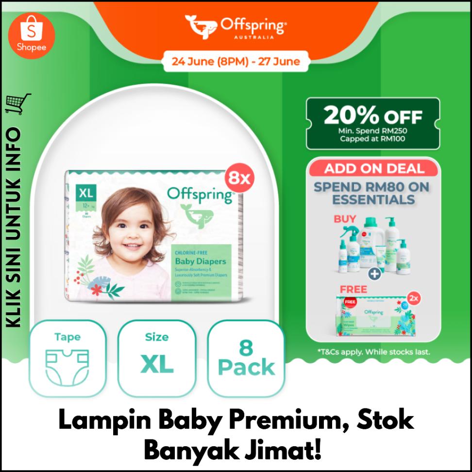 Lampin Baby Premium, Stok Banyak Jimat!