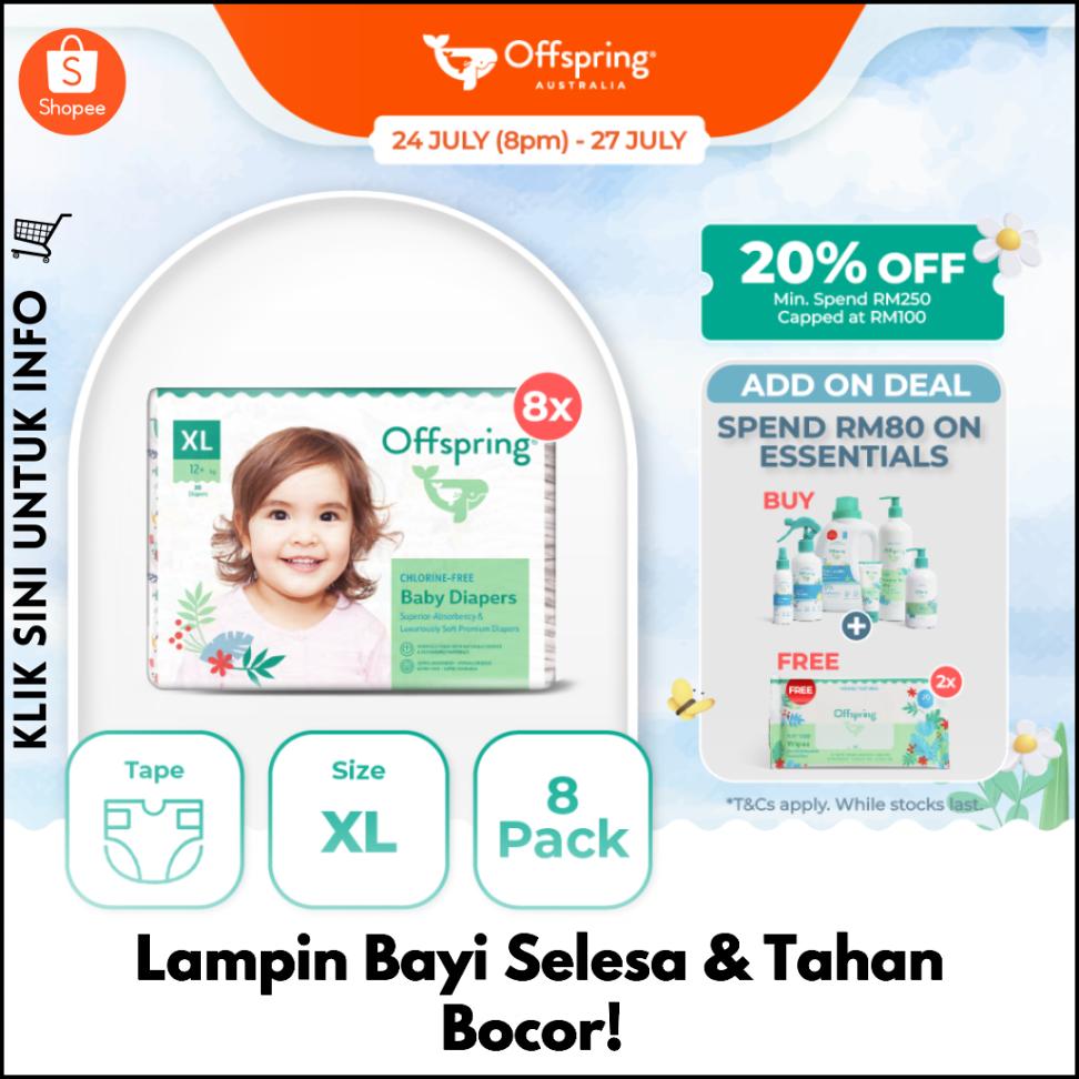 Lampin Bayi Selesa & Tahan Bocor!