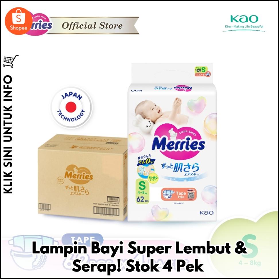 Lampin Bayi Super Lembut & Serap! Stok 4 Pek