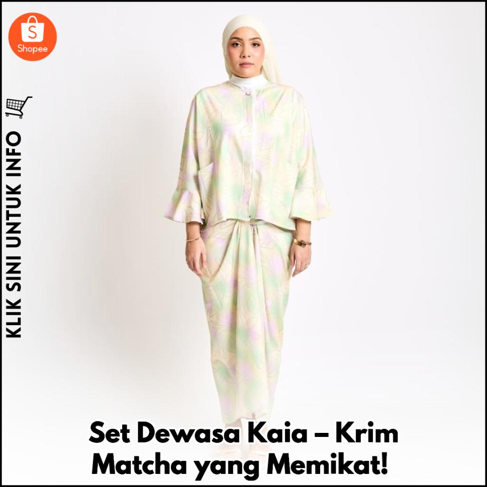 Set Dewasa Kaia – Krim Matcha yang Memikat!