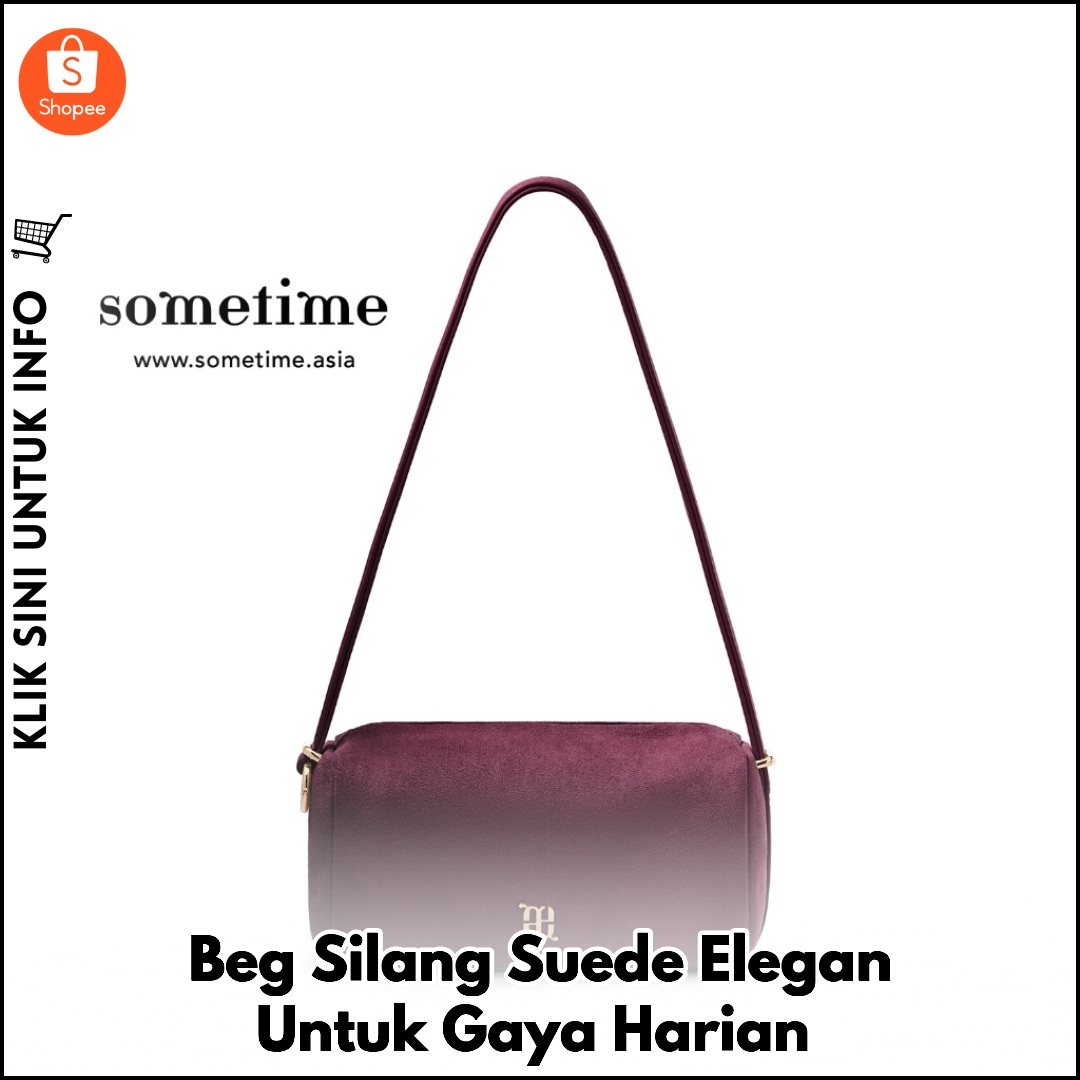 Beg Silang Suede Elegan Untuk Gaya Harian