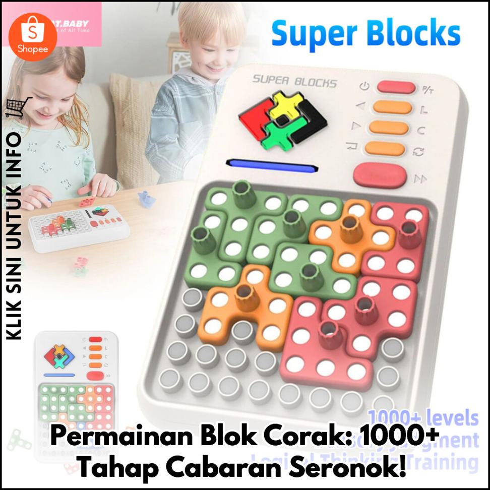 Permainan Blok Corak: 1000+ Tahap Cabaran Seronok!