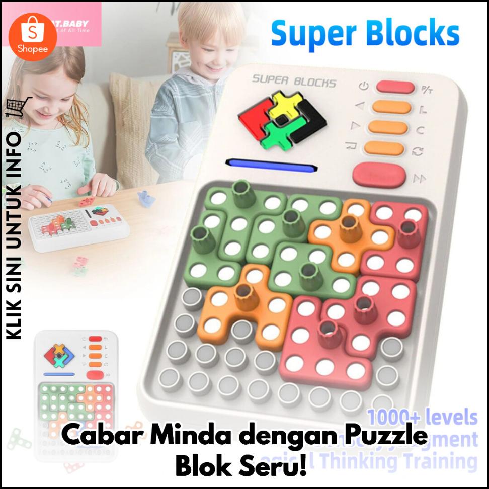 Cabar Minda dengan Puzzle Blok Seru!