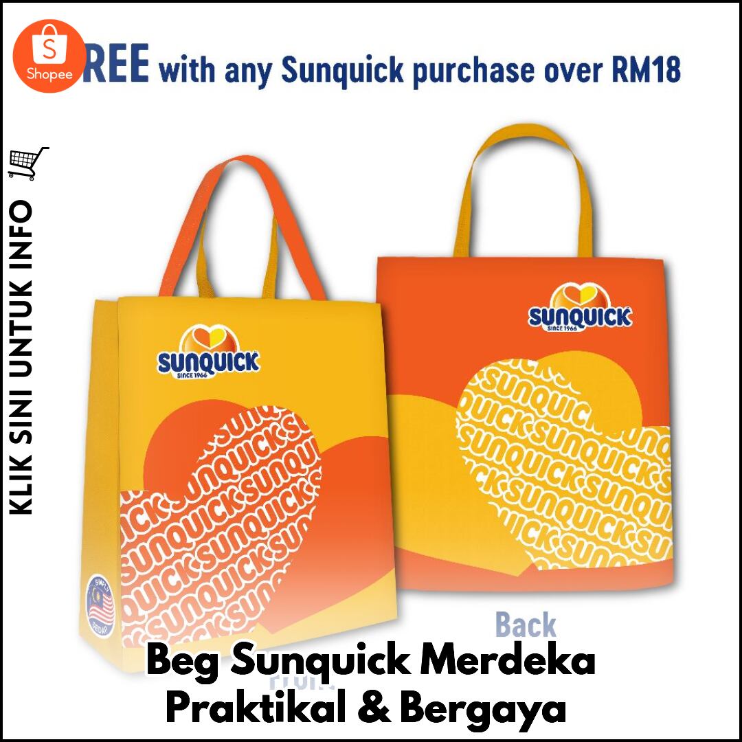 Beg Sunquick Merdeka Praktikal & Bergaya