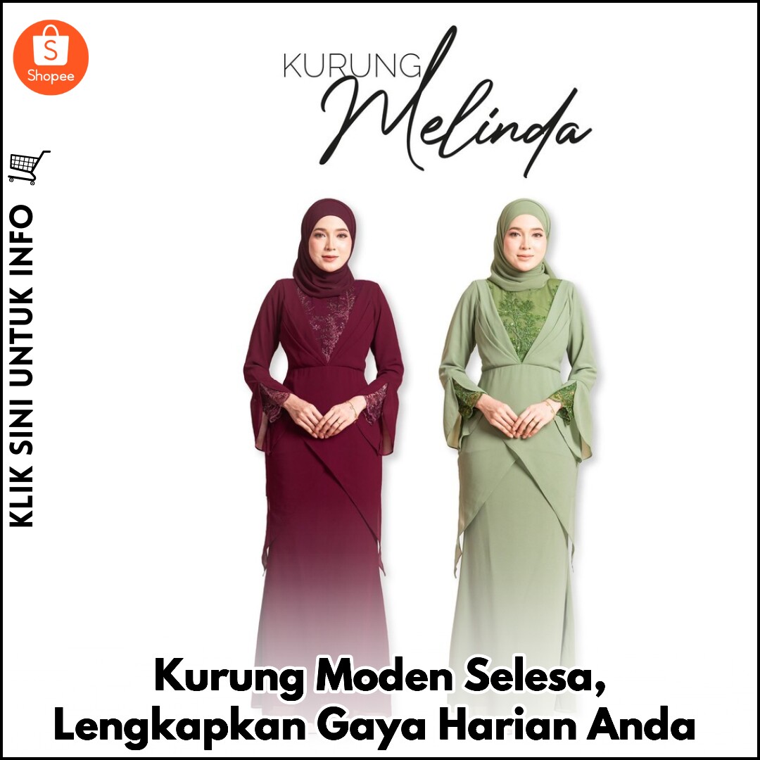 Kurung Moden Selesa, Lengkapkan Gaya Harian Anda