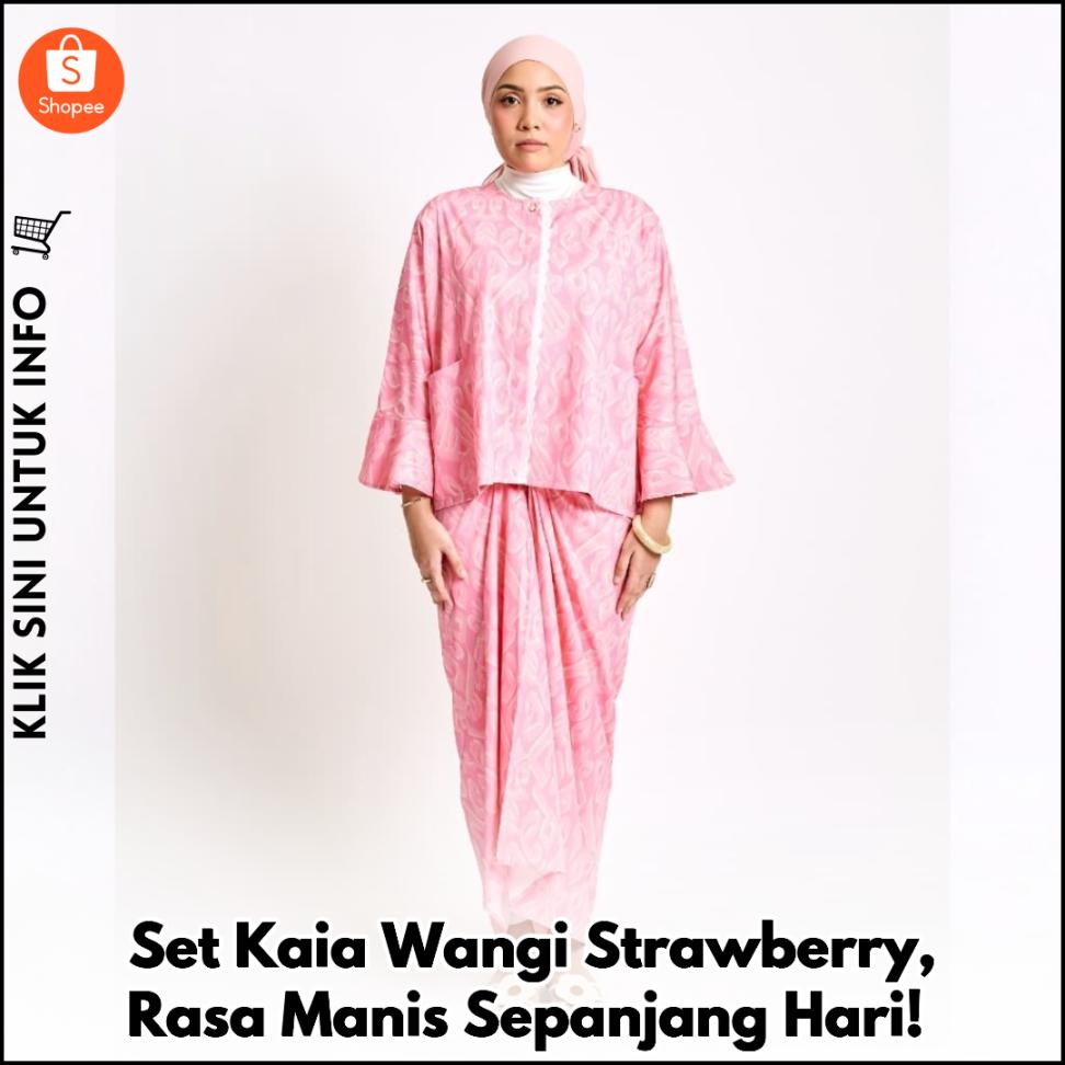Set Kaia Wangi Strawberry, Rasa Manis Sepanjang Hari!
