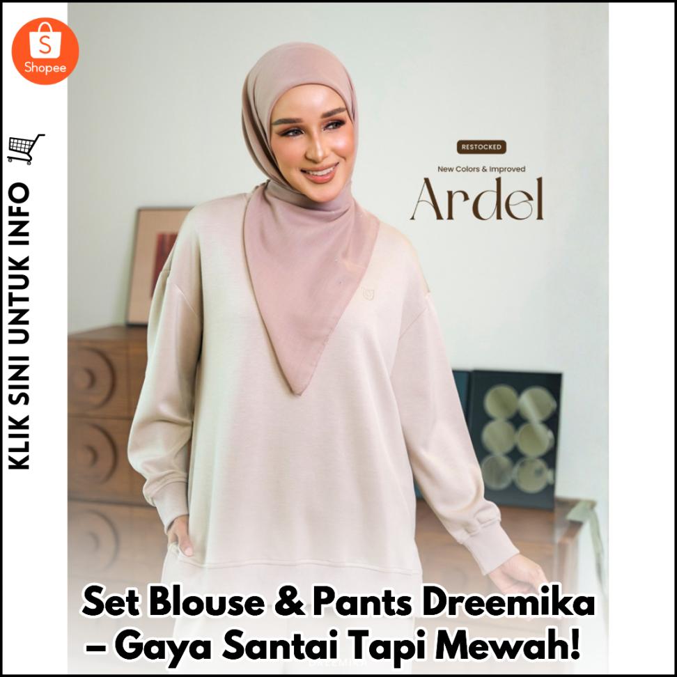 Set Blouse & Pants Dreemika – Gaya Harian Anggun