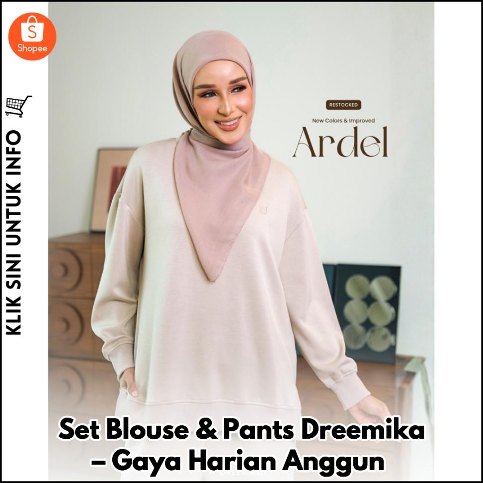 Set Blouse & Pants Dreemika – Gaya Harian Anggun