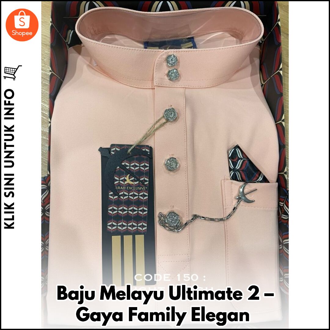 Baju Melayu Eksklusif, Warna Cantik Untuk Keluarga
