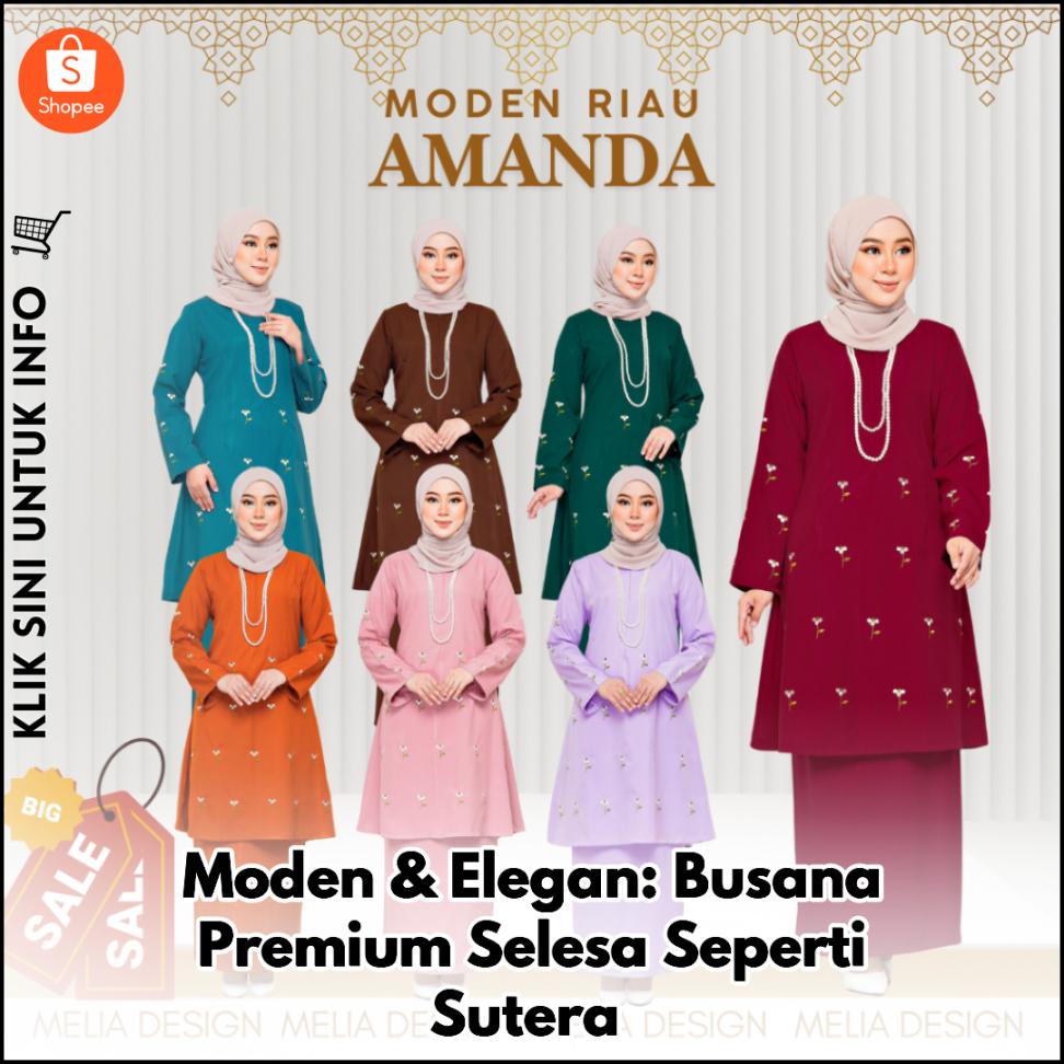 Moden & Elegan: Busana Premium Selesa Seperti Sutera