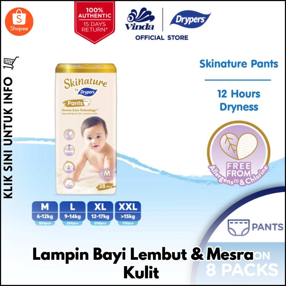 Lampin Bayi Lembut & Mesra Kulit