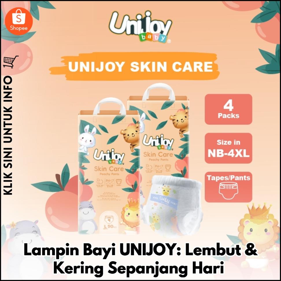 Lampin Bayi UNIJOY: Lembut & Kering Sepanjang Hari