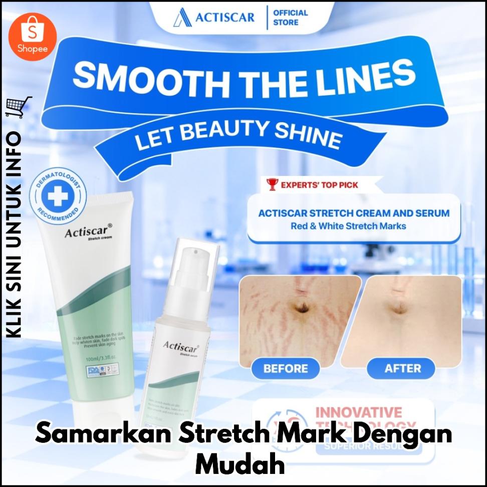 Samarkan Stretch Mark Dengan Mudah