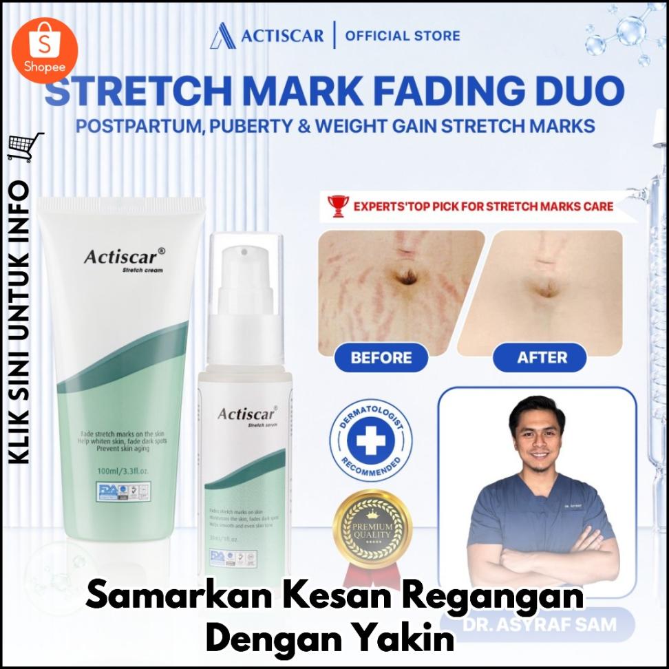 Samarkan Kesan Regangan Dengan Yakin