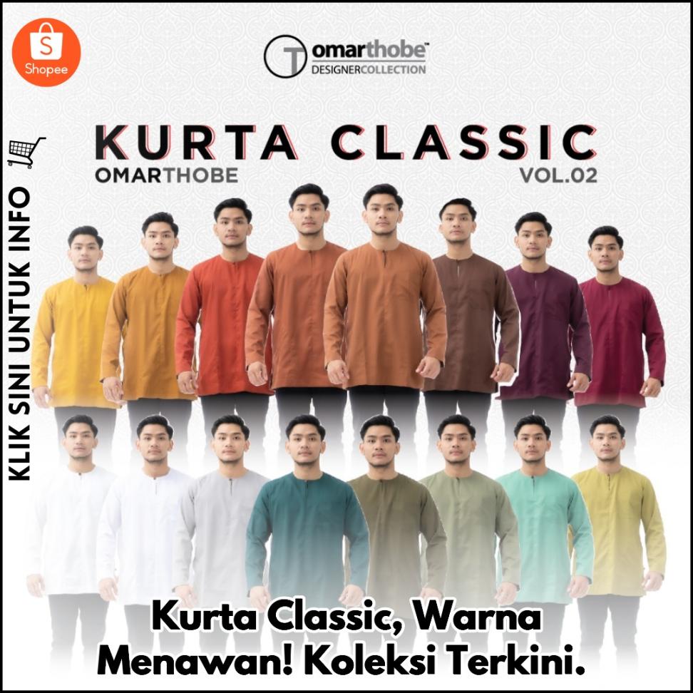 Kurta Classic, Warna Menawan! Koleksi Terkini.