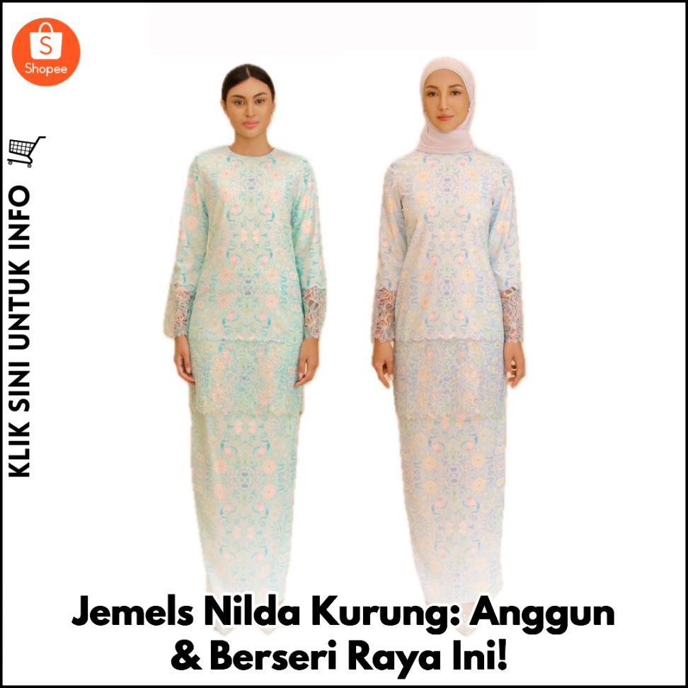 Jemels Nilda Kurung: Anggun & Berseri Raya Ini!