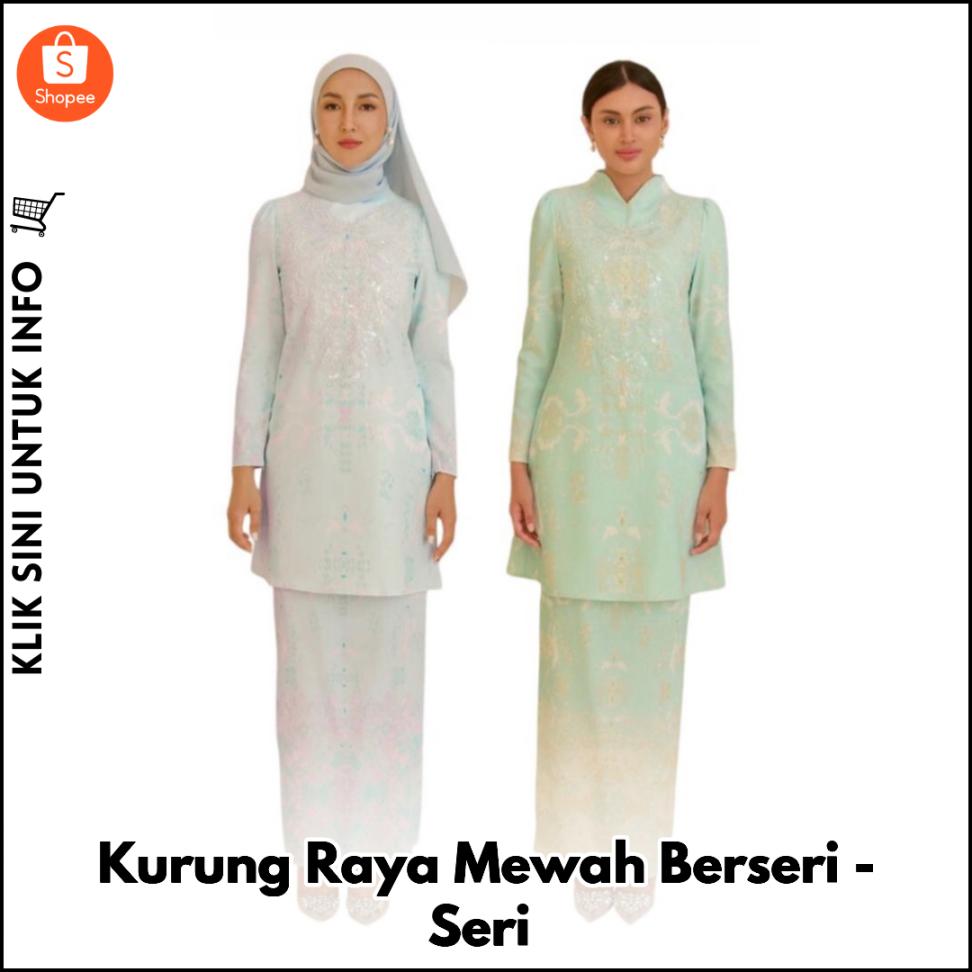 Kurung Raya Mewah Berseri-Seri