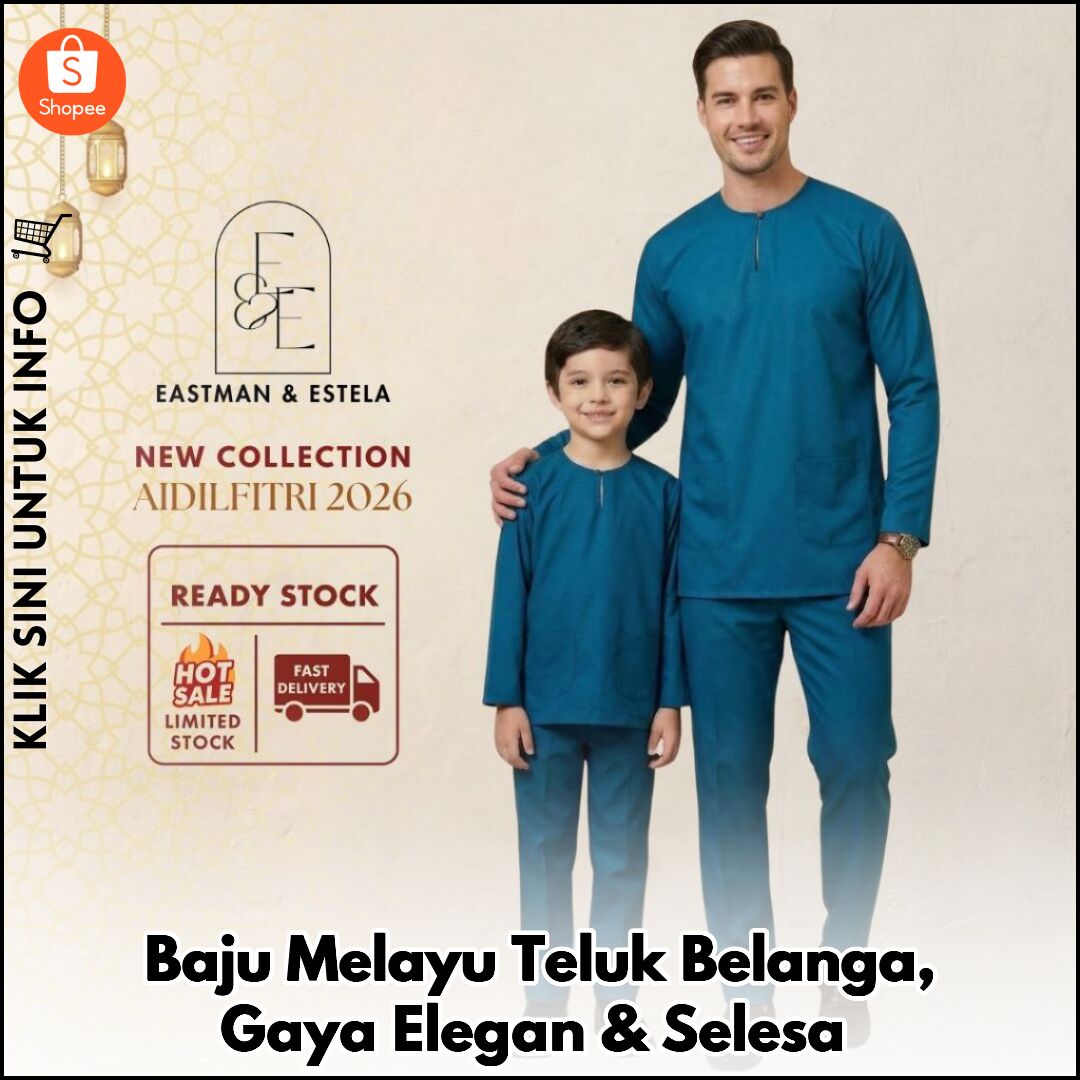 Baju Melayu Teluk Belanga, Gaya Elegan & Selesa