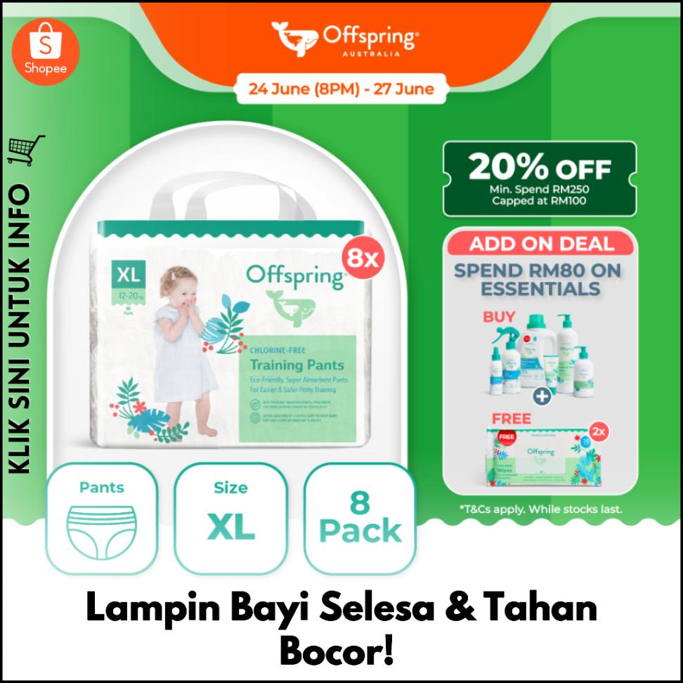 Lampin Bayi Selesa & Tahan Bocor!