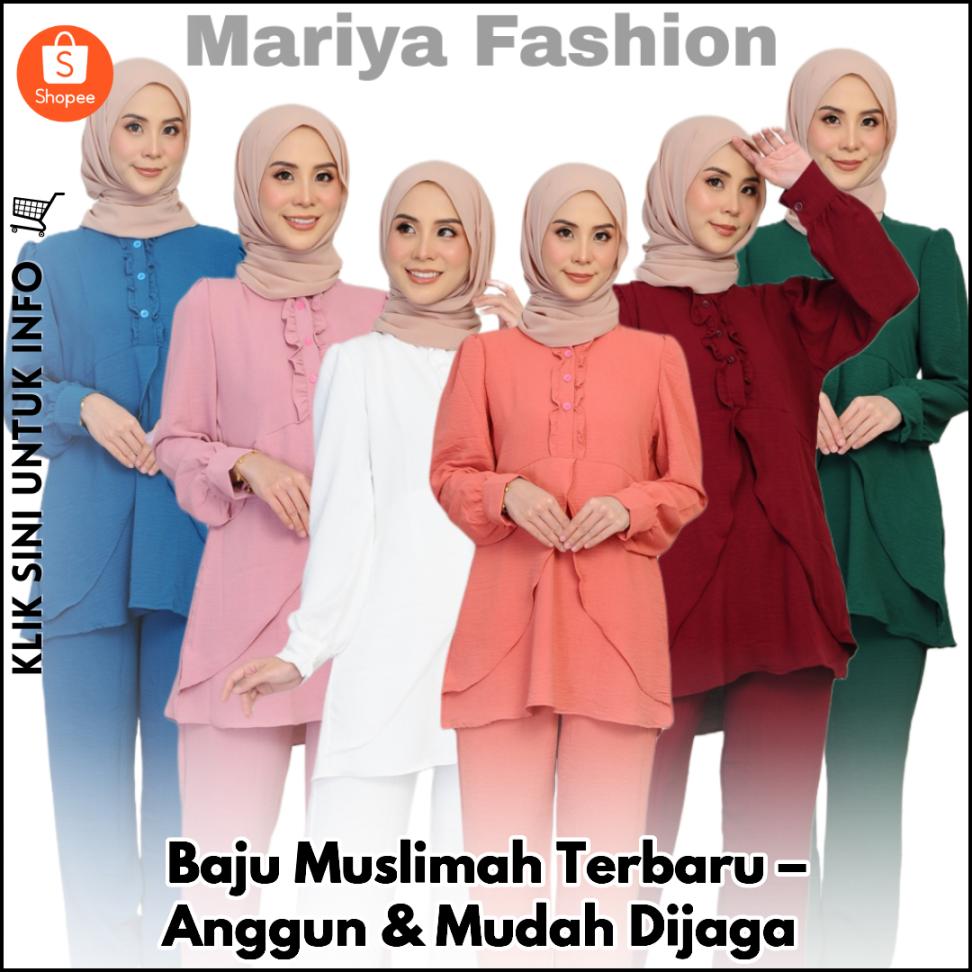 Baju Muslimah Terbaru – Anggun & Mudah Dijaga
