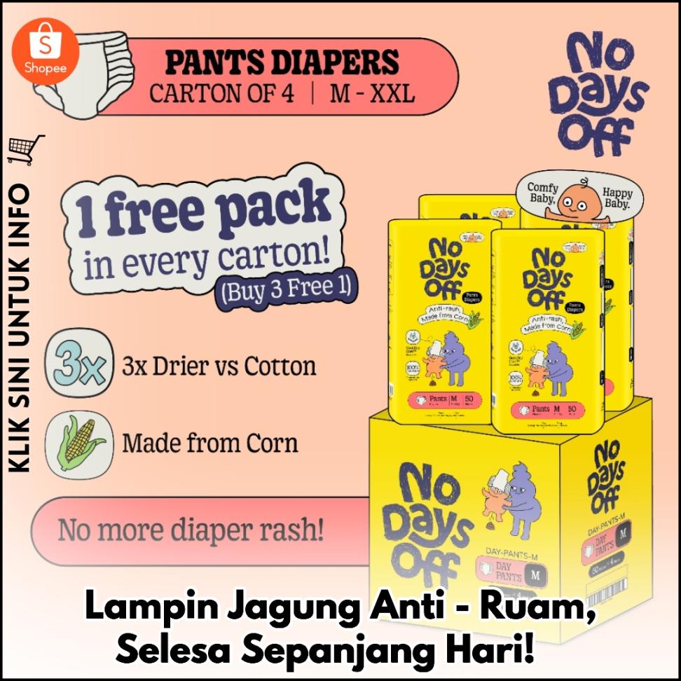 Lampin Jagung Anti-Ruam, Selesa Sepanjang Hari! ?