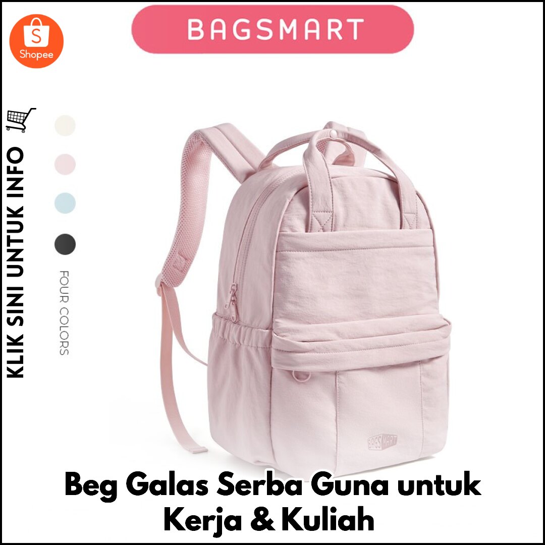 Beg Galas Serba Guna untuk Kerja & Kuliah