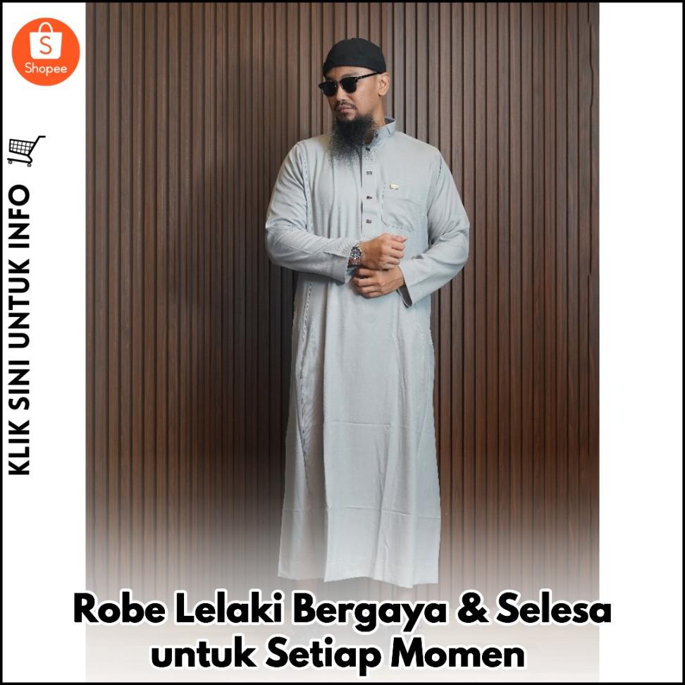 Robe Lelaki Bergaya & Selesa untuk Setiap Momen