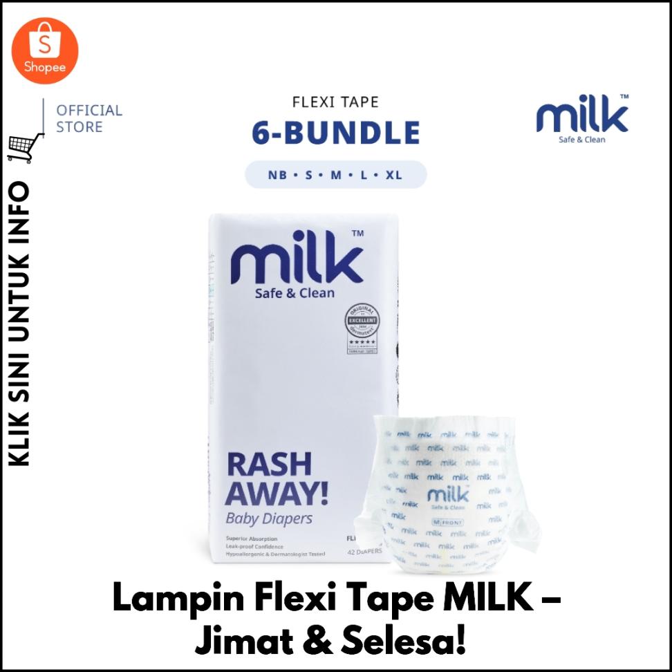 Lampin Flexi Tape MILK – Jimat & Selesa!