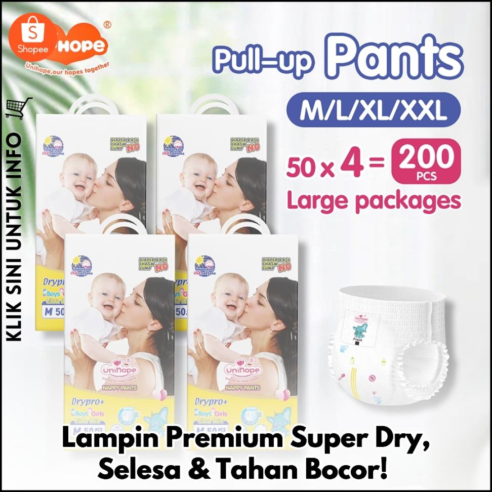 Lampin Premium Super Dry, Selesa & Tahan Bocor!